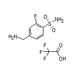 4-(Aminomethyl)-2-fluorobenzenesulfonamide Trifluoroacetate