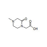 2-(4-Methyl-2-oxo-1-piperazinyl)acetic Acid
