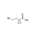 1-(2-Bromoethyl)cyclopropanecarboxylic Acid
