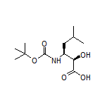 (2R,3S)-3-(Boc-amino)-2-hydroxy-5-methylhexanoic Acid