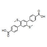 2’,5’-Bis(methylthio)-[1,1’:4’,1’’-terphenyl]-4,4’’-dicarboxylic Acid