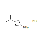 3-Isopropylcyclobutanamine Hydrochloride