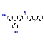 [4-[Bis(4-hydroxyphenyl)methyl]phenyl](4-phenoxyphenyl)methanone