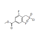 Methyl 4-[(Chlorosulfonyl)methyl]-3,5-difluorobenzoate