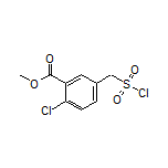 Methyl 2-Chloro-5-[(chlorosulfonyl)methyl]benzoate