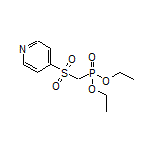 Diethyl [(Pyridin-4-ylsulfonyl)methyl]phosphonate