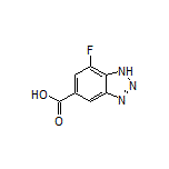 7-Fluoro-1H-benzo[d][1,2,3]triazole-5-carboxylic Acid