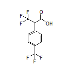 3,3,3-Trifluoro-2-[4-(trifluoromethyl)phenyl]propanoic Acid