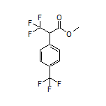 Methyl 3,3,3-Trifluoro-2-[4-(trifluoromethyl)phenyl]propanoate