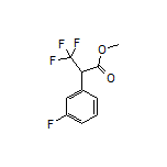 Methyl 3,3,3-Trifluoro-2-(3-fluorophenyl)propanoate