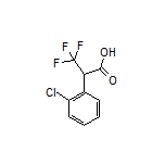 2-(2-Chlorophenyl)-3,3,3-trifluoropropanoic Acid
