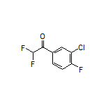1-(3-Chloro-4-fluorophenyl)-2,2-difluoroethanone