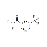 2,2-Difluoro-1-[5-(trifluoromethyl)pyridin-3-yl]ethanone