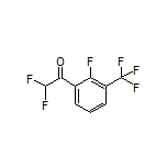 2,2-Difluoro-1-[2-fluoro-3-(trifluoromethyl)phenyl]ethanone