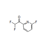 2,2-Difluoro-1-(6-fluoropyridin-2-yl)ethanone