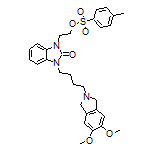 2-[3-[4-(5,6-Dimethoxyisoindolin-2-yl)butyl]-2-oxo-2,3-dihydro-1H-benzo[d]imidazol-1-yl]ethyl Tosylate