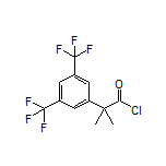 2-[3,5-Bis(trifluoromethyl)phenyl]-2-methylpropanoyl Chloride