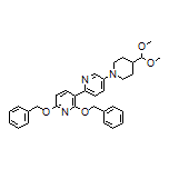 2’,6’-Bis(benzyloxy)-5-[4-(dimethoxymethyl)piperidin-1-yl]-2,3’-bipyridine