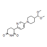 3-[5-[4-(Dimethoxymethyl)piperidin-1-yl]pyridin-2-yl]piperidine-2,6-dione