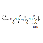 tert-Butyl (S)-4-Amino-2-[(S)-2-[(S)-2-(Cbz-amino)propanamido]propanamido]-4-oxobutanoate