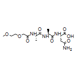 (9S,12S,15S)-15-(2-Amino-2-oxoethyl)-9,12-dimethyl-7,10,13-trioxo-2,5-dioxa-8,11,14-triazahexadecan-16-oic Acid