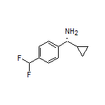 (R)-Cyclopropyl[4-(difluoromethyl)phenyl]methanamine