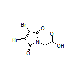 2-(3,4-Dibromo-2,5-dioxo-2,5-dihydro-1H-pyrrol-1-yl)acetic Acid