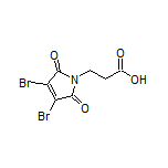 3-(3,4-Dibromo-2,5-dioxo-2,5-dihydro-1H-pyrrol-1-yl)propanoic Acid