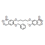 5-(Benzyloxy)-4-[[5-(4-formyl-2-methoxy-5-nitrophenoxy)pentyl]oxy]-2-nitrobenzaldehyde