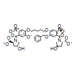 Methyl (2S,4R)-1-[4-[[5-[2-(benzyloxy)-4-[(2S,4R)-4-hydroxy-2-(methoxycarbonyl)pyrrolidine-1-carbonyl]-5-nitrophenoxy]pentyl]oxy]-5-methoxy-2-nitrobenzoyl]-4-hydroxypyrrolidine-2-carboxylate