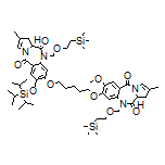 (S)-7-Methoxy-2-methyl-8-[[5-[[(S)-2-methyl-5,11-dioxo-7-[(triisopropylsilyl)oxy]-10-[[2-(trimethylsilyl)ethoxy]methyl]-5,10,11,11a-tetrahydro-1H-benzo[e]pyrrolo[1,2-a][1,4]diazepin-8-yl]oxy]pentyl]oxy]-10-[[2-(trimethylsilyl)ethoxy]methyl]-1,11a-dihydro-5H-benzo[e]pyrrolo[1,2-a][1,4]diazepine-5,11(10H)-dione