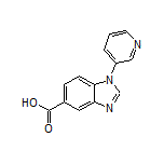 1-(Pyridin-3-yl)-1H-benzo[d]imidazole-5-carboxylic Acid