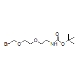 2-[2-(Bromomethoxy)ethoxy]-N-Boc-ethanamine