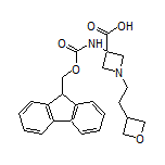 3-(Fmoc-amino)-1-[2-(oxetan-3-yl)ethyl]azetidine-3-carboxylic Acid