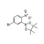(5-Bromo-2-nitrophenyl)boronic Acid Pinacol Ester