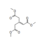 Dimethyl 3-(2-Methoxy-2-oxoethyl)-2-pentenedioate