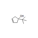 1-(tert-Butyl)cyclopent-3-en-1-ol