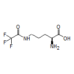 (S)-2-Amino-5-(2,2,2-trifluoroacetamido)pentanoic Acid