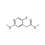 Methyl 2-(5-Fluoro-2-methoxypyridin-4-yl)acetate