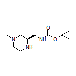 (S)-N-Boc-1-(4-methylpiperazin-2-yl)methanamine