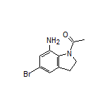 1-(7-Amino-5-bromoindolin-1-yl)ethanone