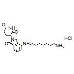 3-[4-[(8-Aminooctyl)amino]-1-oxoisoindolin-2-yl]piperidine-2,6-dione Hydrochloride