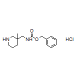 N-Cbz-1-(3-methylpiperidin-3-yl)methanamine Hydrochloride