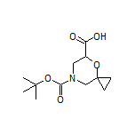 7-Boc-4-oxa-7-azaspiro[2.5]octane-5-carboxylic Acid