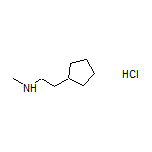 2-Cyclopentyl-N-methylethanamine Hydrochloride