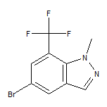5-溴-1-甲基-7-(三氟甲基)-1H-吲唑
