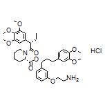 (S)-(R)-1-[3-(2-Aminoethoxy)phenyl]-3-(3,4-dimethoxyphenyl)propyl 1-[(S)-2-(3,4,5-Trimethoxyphenyl)butanoyl]piperidine-2-carboxylate Hydrochloride