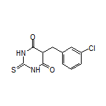 5-(3-Chlorobenzyl)-2-thioxodihydropyrimidine-4,6(1H,5H)-dione