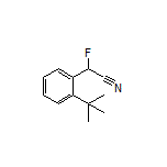 2-[2-(叔丁基)苯基]-2-氟乙腈