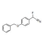 2-[4-(苄氧基)苯基]-2-氟乙腈